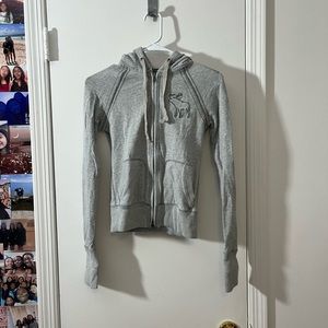 abercrombie&fitch zip up hoodie